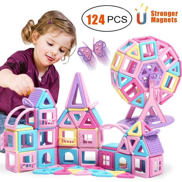 VATOS Girls Building Blocks Set Toy, 568pcs Princess Castle Toys 