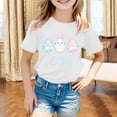 thumbnail image 2 of Toddler Boy Easter Day Shirt Fashion Comfy White Flowers Bunny Easter Cute Tshirt 2026 Boys Happy Easter Funny Short Sleeve Tee Tops, 2 of 5