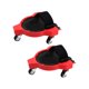 thumbnail image 2 of Soidarity 2 piezas de rodilleras universales para mantener el equilibrio y las almohadillas para ruedas fáciles de rodar de alta para patinar Cajas de color rojo en p, 2 of 6