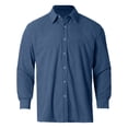 thumbnail image 3 of Men's Corduroy Shirt Stylish Comfortable Casual Long Sleeve Button Down Shirt for Men Soft Breathable Fashionable Wear Mens Casual Crew Neck Basic Tees, 3 of 4