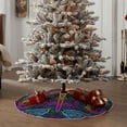 thumbnail image 6 of Kll Indian Mandalas Dragonfly Christmas Tree Skirt 48",Party Decorations Farmhouse For Christmas Decorations Holiday Party, 6 of 8