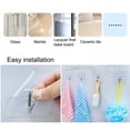 thumbnail image 4 of Self Adhesive Hooks,30Pcs Heavy Duty Door Wall Adhesive Hooks for Kitchen, Bathroom, Office, Closet, Hanging Coat Cloth Towel Key Decorations 22Lbs/10Kg(Max), 4 of 7