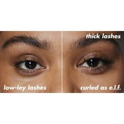 e.l.f. Lash N Roll® Curling & Lifting Mascara, Deep Brown, 0.32oz