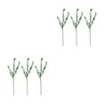 thumbnail image 2 of kurtrusly 3x Low Maintenance Artificial Flowers Enjoy Beautiful Decor Without Hassle green 2Set, 2 of 6