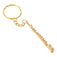 thumbnail image 6 of CRILSTYLEO Metal Flute Keyring Vintage Music Keychain Charm for Purse Or Car Key Decoration Accessory, 6 of 8