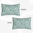 thumbnail image 2 of Goofa Gouache Flowers Pattern Pillow Case – Plush & Soft Cushion Cover, Hypoallergenic Throw Pillow Case for Comfortable Sleep with Envelope Closure-16"x24", 2 of 6