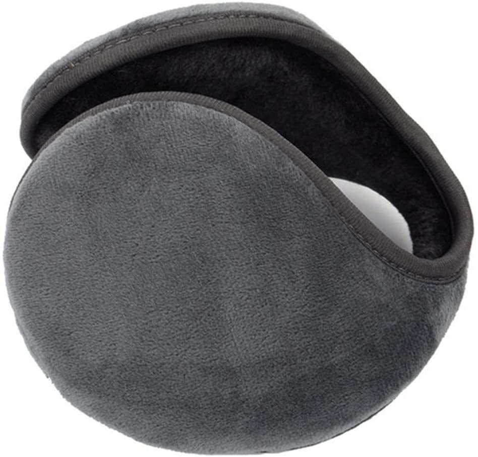 Unisex Winter Ear Earmuffs Solid Color Ear Muffs Winter Warmer Earlap