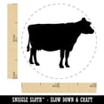 thumbnail image 2 of Solid Cow Farm Animal Rubber Stamp for Scrapbooking Crafting Stamping - Mini 1/2 Inch, 2 of 7