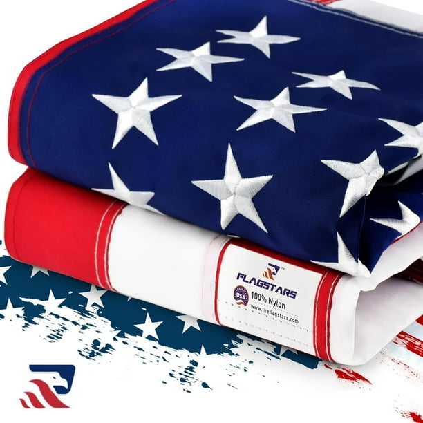 Banner Irbrisu, bandera estadounidense, 61 x 91 cm, nailon de alta resistencia