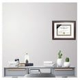 thumbnail image 6 of KeLiang 7.5x9.5 Mahogany Finish Diploma Frame with White Matting Holds 7.5 by 9.5-inch Documents with Glass and installed Wall Hanger, 6 of 9