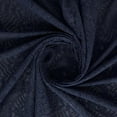 thumbnail image 2 of Zelouf Ellie Ornate Corded Lace  , Sewing, DIY, Crafts Fabric by the Yard, Marvelous Navy, 5 Yard, 2 of 3
