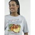 thumbnail image 4 of No Boundaries Boxy Cropped Graphic Tee with Short Sleeves, Women's, 4 of 5