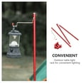 thumbnail image 4 of Miangastore Hiking Camping Light Holder Base Red 1Set 12.97X0.39X0.39in, 4 of 9