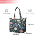 thumbnail image 4 of Pioneer Flower Floral Print Pattern Travel Tote Bags for Women Carry On,Large Weekender Bags for Women Travel,Multi Functional Duffle Bag for Work,Shopping,Sports, 4 of 5