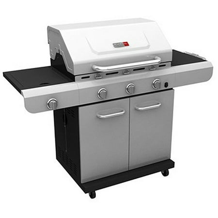 Char-Broil 3-Burner TRU-Infrared Cart Gas Grill, Stainless Steel