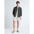thumbnail image 3 of Free Assembly Men's Button Front Double Cloth Shirt with Long Sleeves, Sizes XS-3XL, 3 of 7