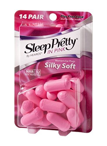 56 Pair HEAROS Sleep Pretty in Pink Womens Ear Plugs