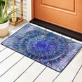 thumbnail image 2 of XMXY Canvas Acrylic Digital Design Area Rugs Doormat Outdoor Entrance, Facecloth Non-slip Floor Mat Rug for Living Room Kitchen Sink Area Indoor,72"x48", 2 of 9