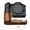 Brown, variant on GadgetCom Camera Half Case Compatible with Canon EOS R63 R6 Mark III , Anti-Slip PU Leather Shell Protective Cover