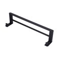 thumbnail image 4 of Towel Rack Space Aluminum Double Towel Bar Hanging Rod Storage Shelf Hanger Bathroom Accessory 50cm, 4 of 14