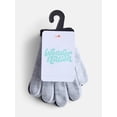 thumbnail image 2 of Wonder Nation Toddler Knit Gloves, 2- Pack, 2 of 3