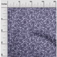 thumbnail image 2 of oneOone Cotton Poplin Twill Purple Fabric Asian Batik Paisley Dress Material Fabric Print Fabric By The Yard 56 Inch Wide, 2 of 4