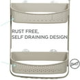 thumbnail image 3 of Bath Bliss 2 Way Convertible Shower Caddy in Taupe, 3 of 8