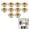 thumbnail image 4 of Brass 1/2 inch angle valve faucet with gasket and water stop valve, 4 of 6