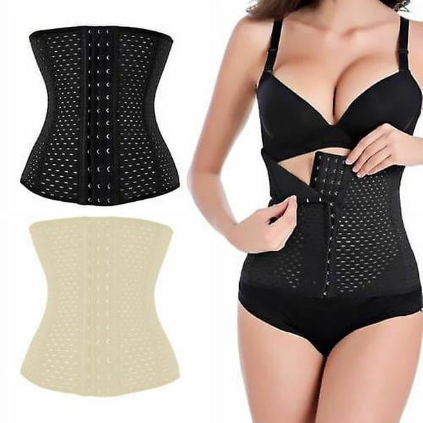 Faja moldeadora de cintura, corsé transpirable, cinturón moldeador de abdomen, deportivo, control del cuerpo