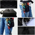 thumbnail image 3 of Professional Belt Tool Bag, 25.5 x 12.5 x 3cm, Black, Thickening Material 600D Oxford, for Technical Maintenance Personnel, 3 of 4