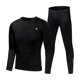 thumbnail image 2 of Conjunto de ropa interior térmica de invierno para hombre, cálido, forrado con vellón, pantalones de capa base, trajes deportivos para esquiar, METRO kusrkot Ropa interior térmica de esquí de invierno, 2 of 8