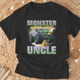 thumbnail image 3 of Monster Truck Uncle Monster Truck Are My Jam Truck Lovers TShirt, 3 of 6