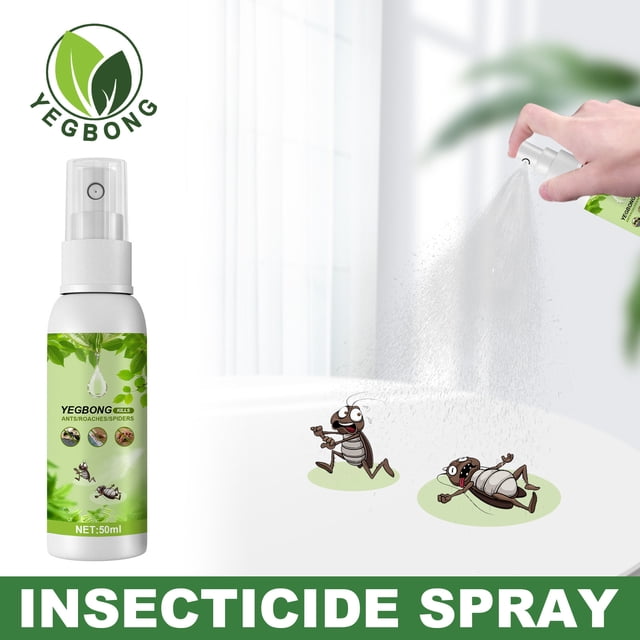 Insecticida para plantas Control eficaz de plagas Pesticida para insectos vegetales 50ml JM