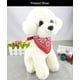thumbnail image 3 of Moda Perro Bandana Collar Perro Collar Niño Bandana Mediana Cachorro Bandana Con Collar Para Perros - Rojo - M, 3 of 5