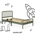 thumbnail image 6 of Storkcraft Porto Twin Bed, Olive, 6 of 12