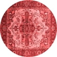 thumbnail image 1 of Ahgly Company Indoor Round Persian Red Traditional Area Rugs, 4' Round, 1 of 4