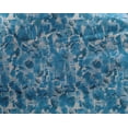 thumbnail image 4 of oneOone Georgette Viscose Medium Blue Fabric Florals Dress Material Fabric Print Fabric By The Yard 42 Inch Wide-66Y, 4 of 4