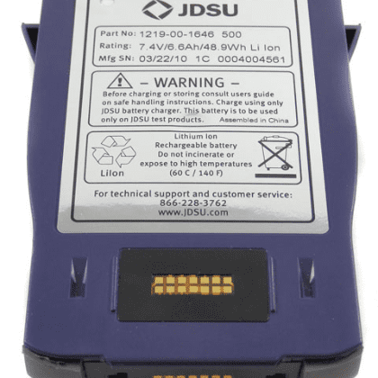 JDSU DSAM Extended Battery Batteries Charger included