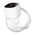 thumbnail image 1 of Sacaleches Extractor de leche portátil con manos libres, invisible, eléctrico, silencioso, con 3 modos, 9 niveles de succión, pantalla LED, colector de leche de 180 ml, brida de 24 mm para el hogar, v Tomshoo Sacaleches, 1 of 7