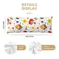 thumbnail image 3 of Fotbe Childrens Party Funda para Almohada Corporal con Diseño, Funda de Microfibra Ultrasuave de 20x54 Pulgadas, Ropa de Cama Elegante, 3 of 7