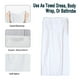thumbnail image 5 of Albornoz de spa blanco, de cuerpo entero, 5 of 6