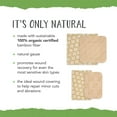 thumbnail image 3 of PATCH  Large Square and Rectangle Bamboo Bandages, Natural, 10 ct, 3 of 4