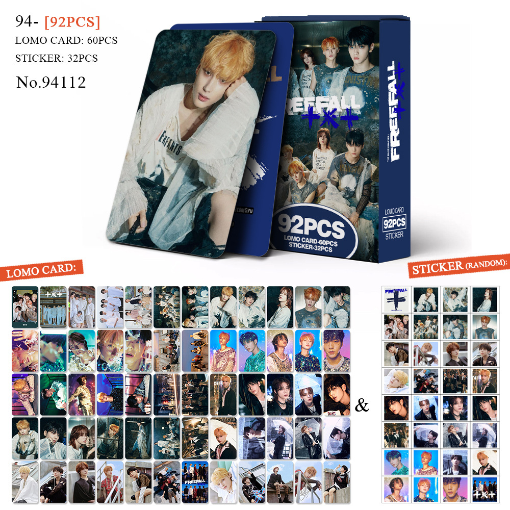 【TXT】PHOTO CARD 10SET Brand name kaizukichin 92 pieces of TxT new album SWEET