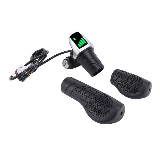 Empuñadura Del Acelerador Para Scooter Eléctrico, Acelerador De Medio De 36 V, Fácil De Instalar, Goma Ergonómica Resistente Al Agua Para Ciclismo
