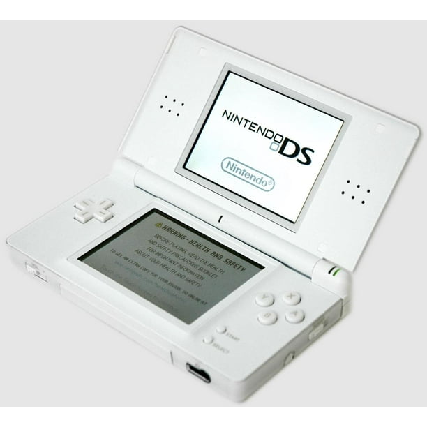 Authentic Nintendo DS Lite Polar White with Stylus and Charger