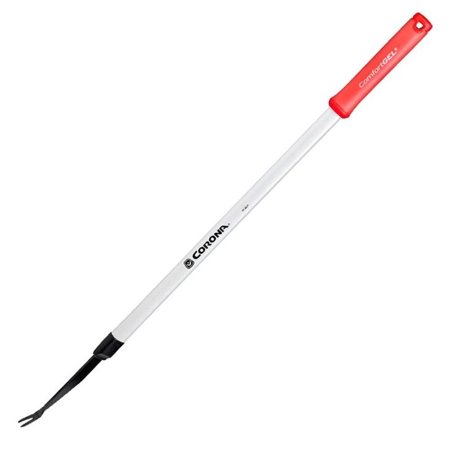 Corona Extended Reach Steel 2-Prong Weeder with ComfortGEL Grip