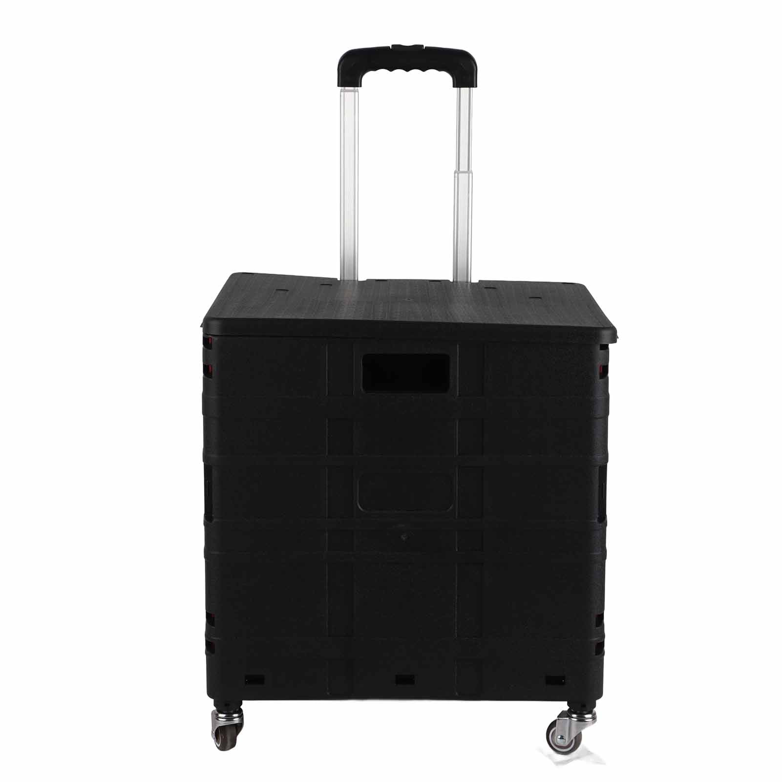 Carrito Utilitario Plegable Con Caja Rodante Portátil, Carri | Meses Sin Interés