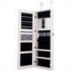 thumbnail image 5 of Costway Espejo Joyero Armario para Joyas Montado en Pared Gabinete de Joyas blanco, 5 of 10