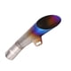 thumbnail image 2 of Tubo silenciador de escape BRI Acero inoxidable medio azul Universal, 2 of 9