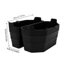 thumbnail image 3 of 2Pcs Reusable Slow Cooker Divider for 6QT Pot Leakproof Heat Resistant low Cookers Kitchen Accessories(Black), 3 of 6